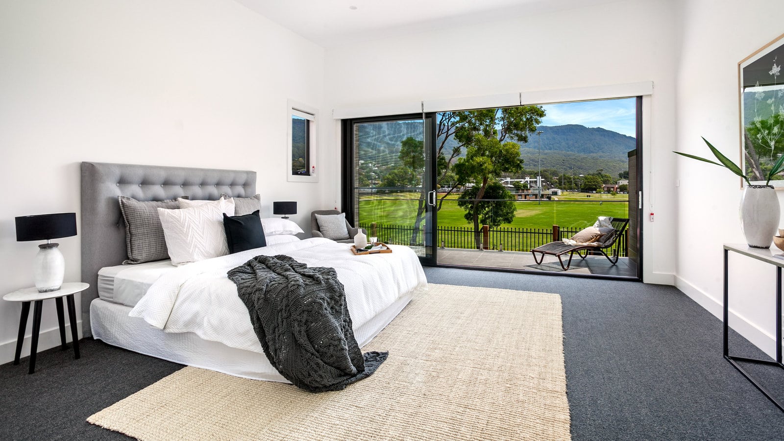 Clyde Close Thirroul Master Bedroom Property Styling Sydney